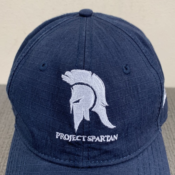 Project Spartan Baseball Hat Mens Adjustable Navy Blue S&S Strapback OC Headwear - Picture 3 of 12